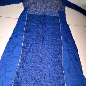 Aurelia Navy Blue Kurti