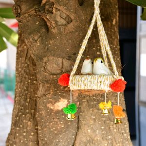 Handmade Artificial Jute Birds Nest