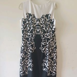 Black And White Frock