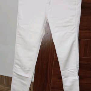 Trendy White Skinny Jeans For Women