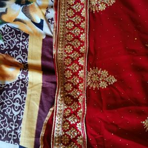 Karva Chauth Special Maroon Heavy Suit