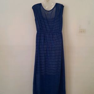 Blue Casual Dress (Women's)