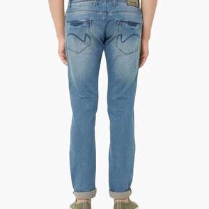 SIN Men Mid-Wash Skinny Fit Jeans