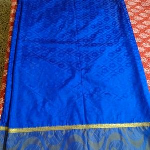 Blue Saree