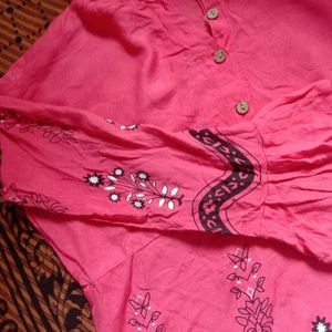 Empire Short Chinese Collar Kurti