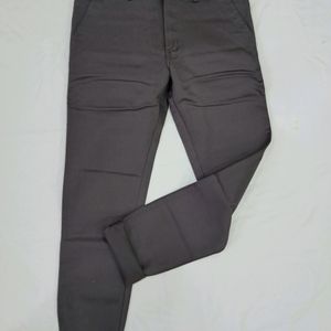 Divide 1046 Men Purple Taupe Double Cloth Trouser