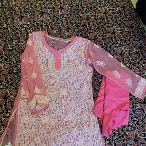 Short Lucknowi Kurti