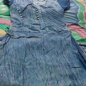 Women Denim Frock