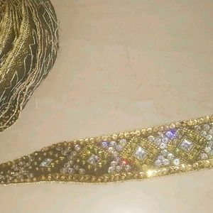 Lases 9 Meter Use In Saree Or Dupatta