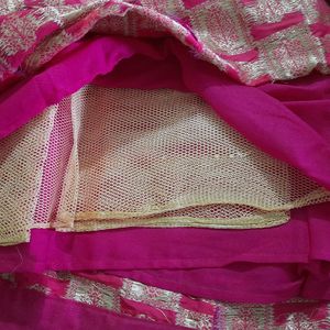 Lehnga Choli Set With 2 Dupatta