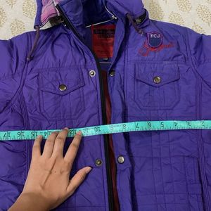 Jnisex Purple Jacket For Kid