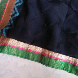 Printed Multicolour Saree