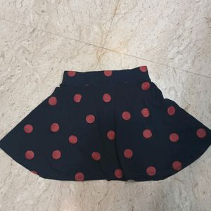 mini Polka Dot Skirt