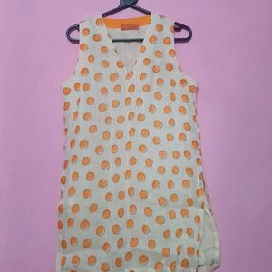 Polka Dot Short Kurti