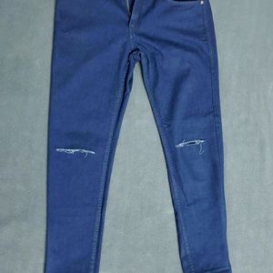 Men Roadster Dark Blue Denim Jeans