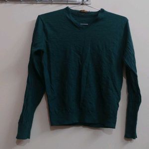 A Dark Green Sweatshirt