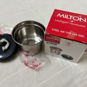 🆕Milton Steel Air Tite Jar