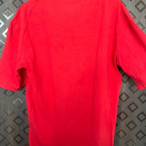 M- Size, Off Shoulder Round Neck T-shirt