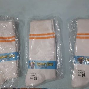 New School Socks 3 Pairs