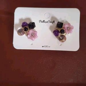 Trendy combo pack of 2 Korean Earing