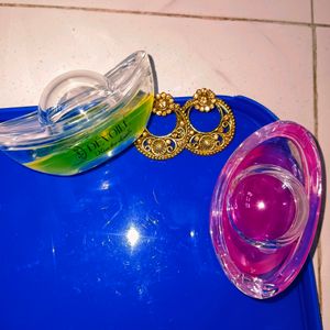 Traditional Earrings And Korean Lip Jelly