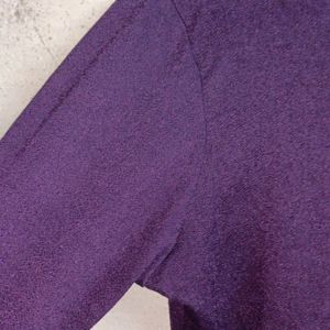 Stylish Women's Fancy Top Full-sleeve Purple 💜