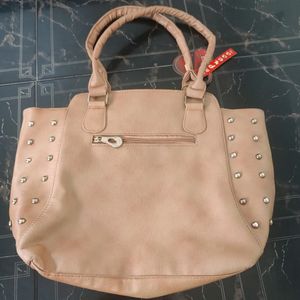 Impress Tan Ladies Handbag