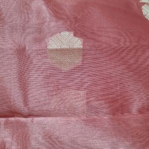 Pepar Silk Pink Color Saree