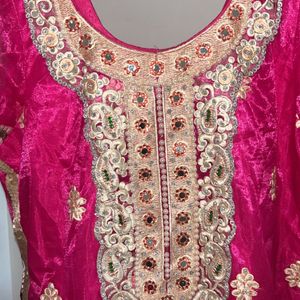 Rose Pink Kurta With Bottom ❤️