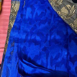 Blue Sari