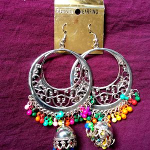 🆕 Multicolored Jhumka