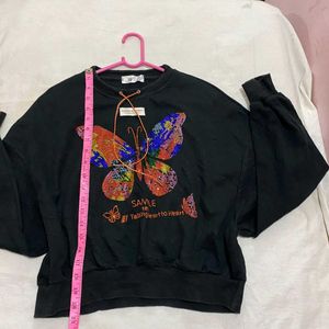 Korean Butterfly Hoodie Bust Till 46