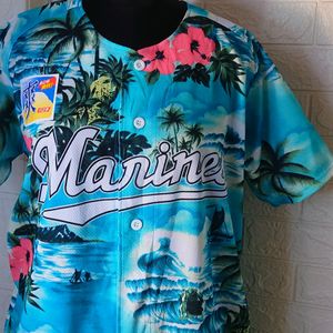 Marrines Chiba Lotte Unisex Beach Shirt 😍