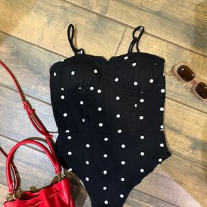 Polka Dot Body Suit