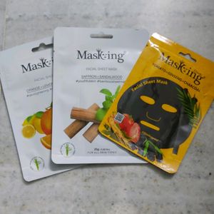 Sheet Mask Of 3