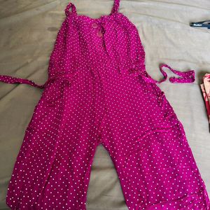 New Short Polka Dot Jumpsuit