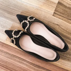 Black Embellished Closed Shoes