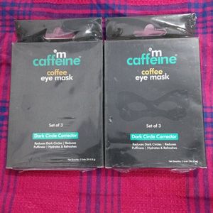 Combo Of 2 Mcaffeine Coffee Eye Mask