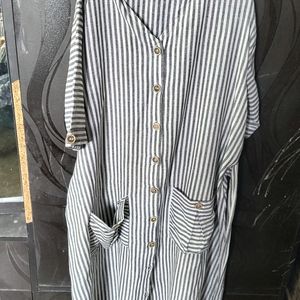 Woman's Kurta xxL,Shirt Like Kurt,Stand Collar