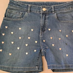 Westside Y & F Denim Shorts 12-13 Years