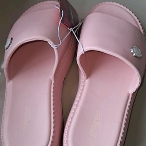 NEW GINGER WOMEN SOLID FLATFORM SLIDES FLIPFLOPS