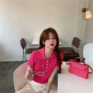 Korean Style Pink T Shirt