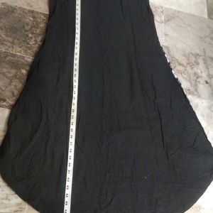 Brand New long black & white cotton kurti