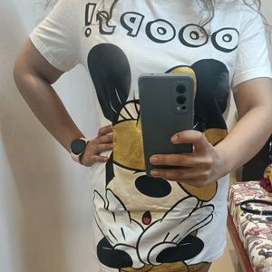 Glitter Minnie Dress / T-shirt