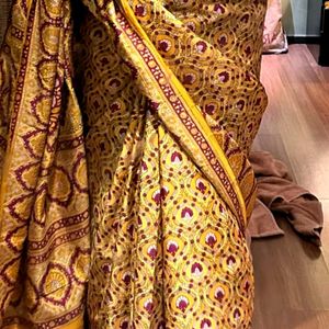 Pure Modal Silk Saree With Blouse