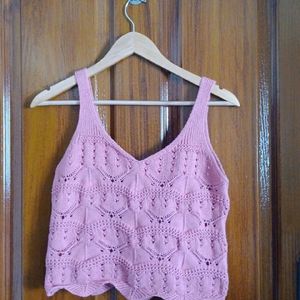 Zudio Pink Crochet