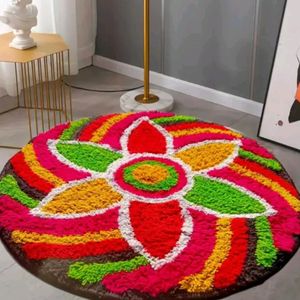 Stylish Rangoli DoorMat