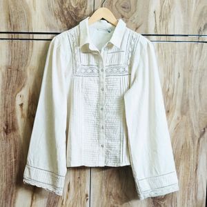 Designer Cotton Shirt Bust Size-42