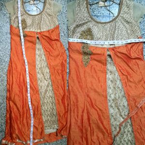 Womens Sequins Embroidery Kurta Set