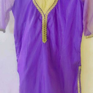 Beautiful Purple Kurti❤ ✨